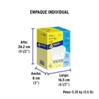 Pack 4 focos LED 18W (125W) A25, 6500K fría, 1800 lm, BASIC 2