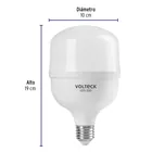 Foco LED alta potencia 30 W (250 W), 6500 K, E26, VOLTECK 3