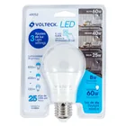 Foco LED 8W (60W) A19 6500K 3 niveles de iluminación VOLTECK 6