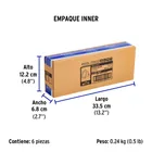 Foco LED MR16 GU5.3 6W (40W) 3000K luz blanca cálida VOLTECK 6