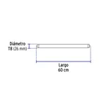 Tubo LED T8 9W G13, 6500K blanca fría, opalino, BASIC 2