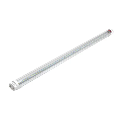 Tubo LED T8 9W G13, 6500K blanca fría, transparente, VOLTECK