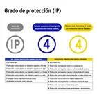 Arbotante decorativo cuerpo de ABS, lámpara no incluida 3