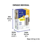 Arbotante LED exterior 10 W 3000K 2 spots, 7x17 cm, VOLTECK 7