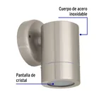 Arbotante de acento 1 spot satín, lámpara no incluida 2