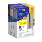 Arbotante LED exterior 10 W 3000K, 2 spots, 6x16 cm, VOLTECK 6