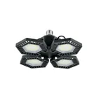Lámpara LED 100W 6500K con 4 paneles abatibles, VOLTECK 1