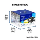 Lámpara LED 100W 6500K con 4 paneles abatibles, VOLTECK 8