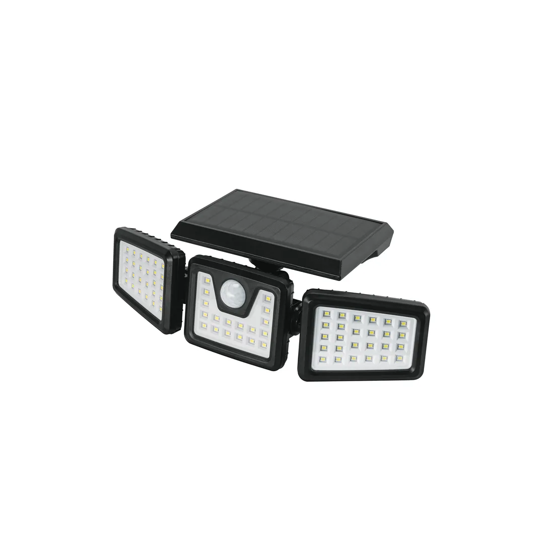 Luminario solar LED 7W 6500K, sensor de movimiento, VOLTECK