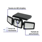 Luminario solar LED 7W 6500K, sensor de movimiento, VOLTECK 2