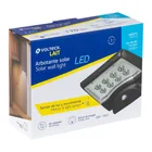 Arbotante solar LED 1.1 W con sensor de movimiento, VOLTECK 6