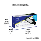 Luminario suburbano LED 60 W 6500 K, sensor de luz, VOLTECK 7