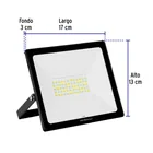 Reflector LED para exteriores 50W 6500K, VOLTECK BASIC 4