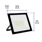 Reflector LED para exteriores 150W 6500K, VOLTECK BASIC 4