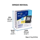 Reflector LED para exteriores 100W 6500K, VOLTECK 7