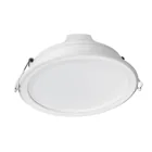 Luminario LED empotrable 12 W 6500 K, redondo, VOLTECK BASIC 1