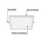 Luminario LED plafón 15W 6500K, ajustable, cuadrado, VOLTECK 2