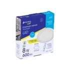 Luminario LED plafón 8W 6500K, ajustable, redondo, VOLTECK 6