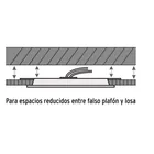 Luminario LED plafón 12W 6500K ultradelgado cuadrado VOLTECK 5