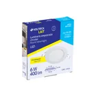 Luminario LED plafón 6W 6500K ultradelgado redondo, VOLTECK 6