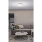 Luminario LED plafón decorativo 18W 6500K, metálico, BASIC 4