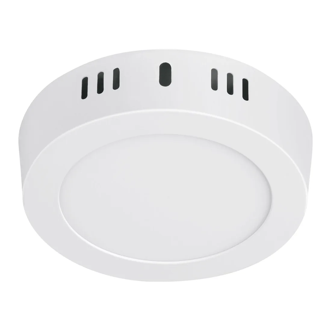 Luminario LED plafón 6W 6500K, redondo, blanco, VOLTECK