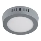 Luminario LED plafón 6W 6500K, redondo, gris, VOLTECK 1