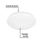 Luminario LED plafón decorativo 15W 6500K, liso, BASIC 2