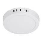Luminario LED plafón 12W 3000K, redondo, blanco, VOLTECK 1
