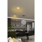 Luminario LED plafón 12W 3000K, redondo, blanco, VOLTECK 2