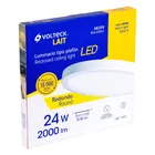 Luminario LED plafón24W 3000K, redondo, blanco, VOLTECK 5