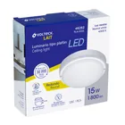 Luminario LED plafón para baño 15W 4000K, redondo, VOLTECK 6