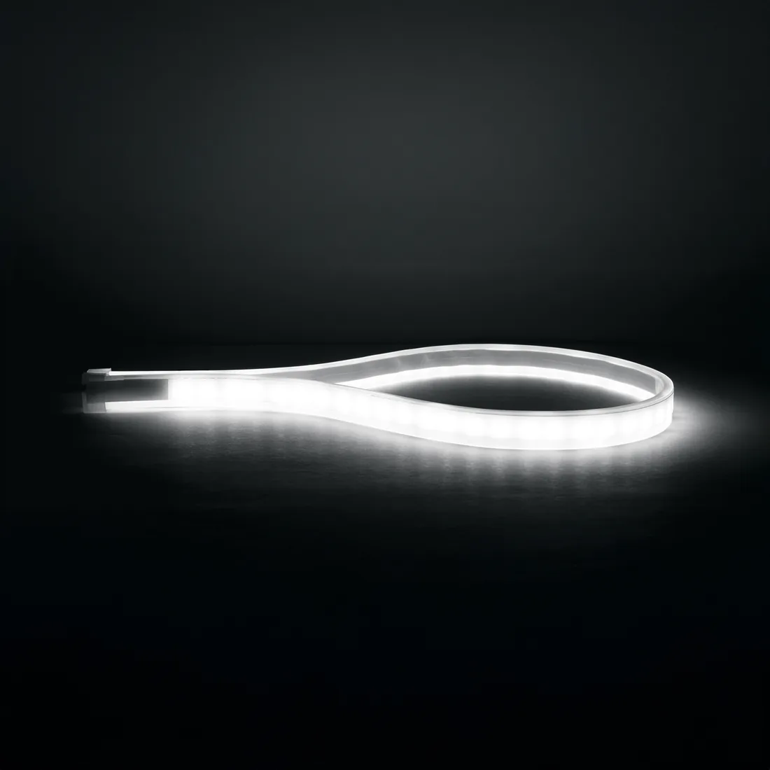 Par de Tiras LED secuenciales para auto 60cm blanco-amarillo