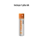 Linterna de aluminio 1 LED de 40 lm con 1 pila AA, TRUPER 4