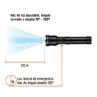 Linterna LED recargable c/luz de emergencia, 410 lm, TRUPER 7