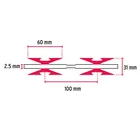 Rollo concertina máxima seguridad, 45cm diámetro x 8m, FIERO 2