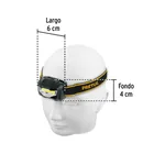 Linterna de minero LED 100 lm de 3 pilas AAA, PRETUL 3