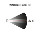 Lámpara LED 280 lm de taller, recargable, TRUPER 5