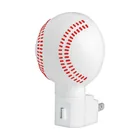 Luz de noche con lámpara E12, pelota de béisbol, VOLTECK 1
