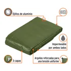 Lona uso rudo 5 x 6 m, verde olivo, 240 g/m2, TRUPER EXPERT 2