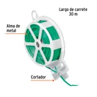Carrete con 30 m de alambre forrado multiusos, TRUPER 2