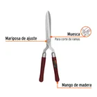 Tijera para poda 56 cm,forjada,mgos de madera, TRUPER EXPERT 2