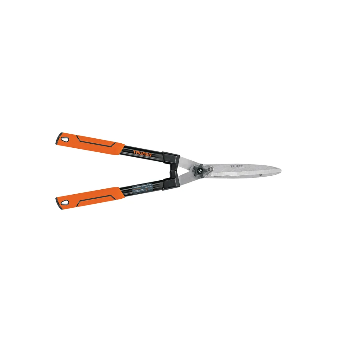 Tijera poda 60 cm filo ondulado mango ovalado acero c/grip