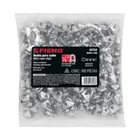 Bolsa c/100 nudos (perros) de hierro p/cable de 1/8', FIERO 6