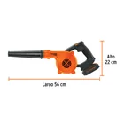 Sopladora para taller, 20V, 1 batería 2Ah, TRUPER PRO 3