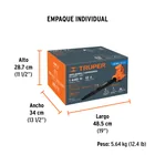 Sopladora/Aspiradora 1,440 W, con bolsa recolectora, TRUPER 6