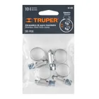 Bolsa con 4 abrazaderas sin fin # 4, 3/8 - 5/8', TRUPER 6