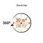 Aspersor agrícola de 1' fundido en latón, TRUPER 5