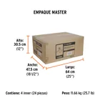 Aspersor base metálica, con aspas de aluminio, TRUPER 8