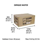 Aspersor plástico 5 funciones, PRETUL 7